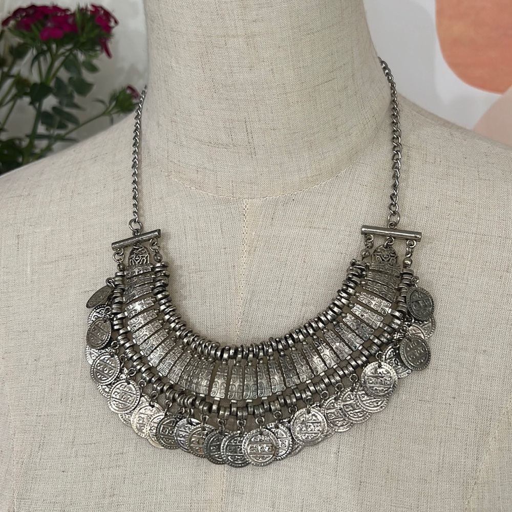 Silver Coin Necklace 🪙